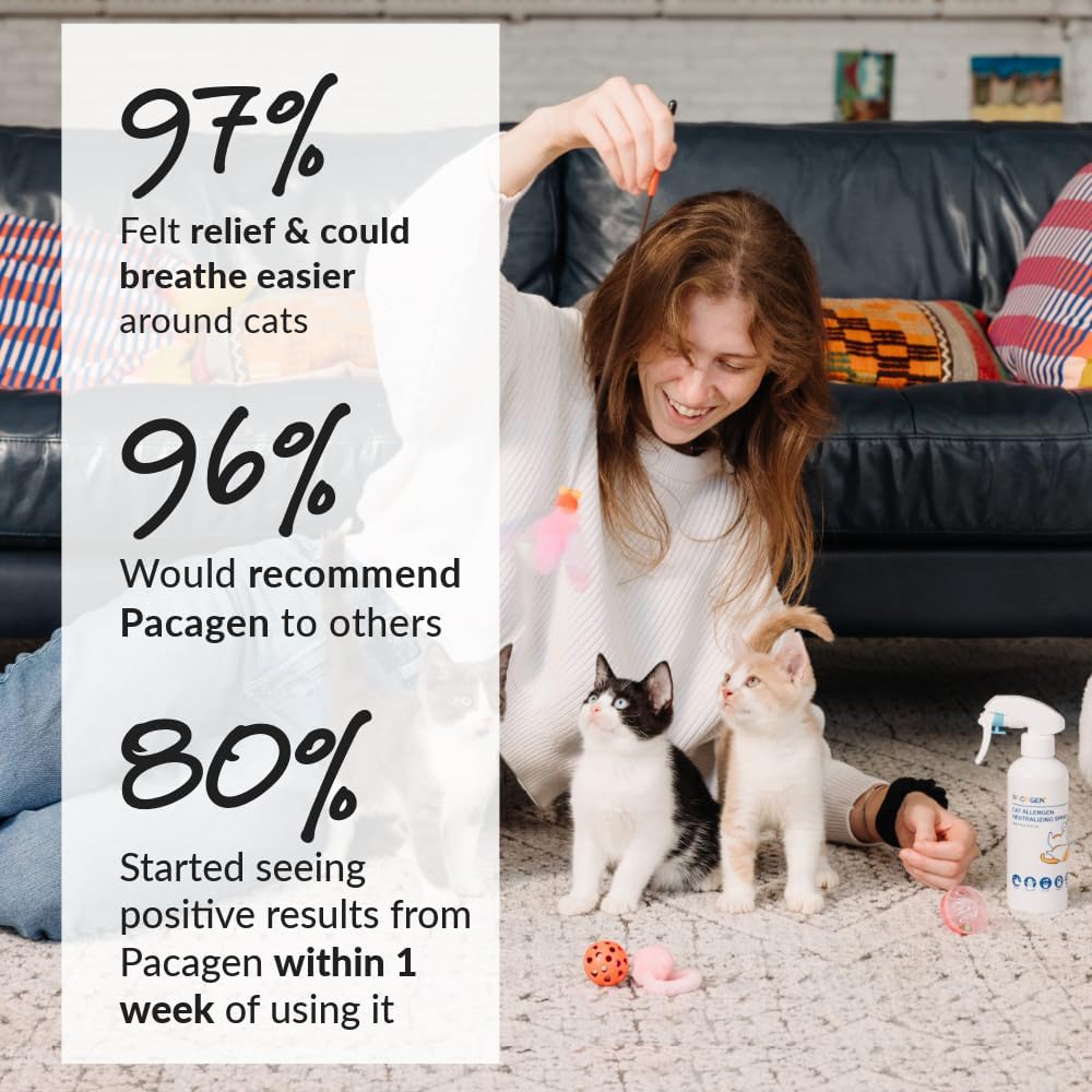 Pacagen Cat Allergen Neutralizing Spray for Humans