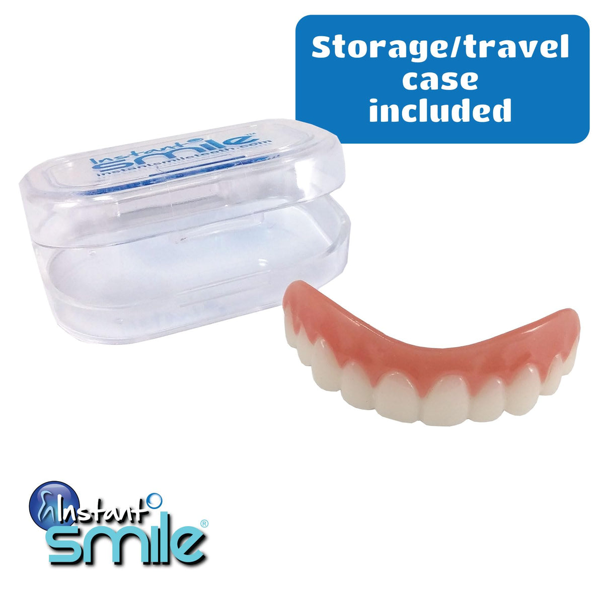 Instant Smile Comfort Fit Flex - Bright Shade - Upper Veneer Cosmetic Teeth