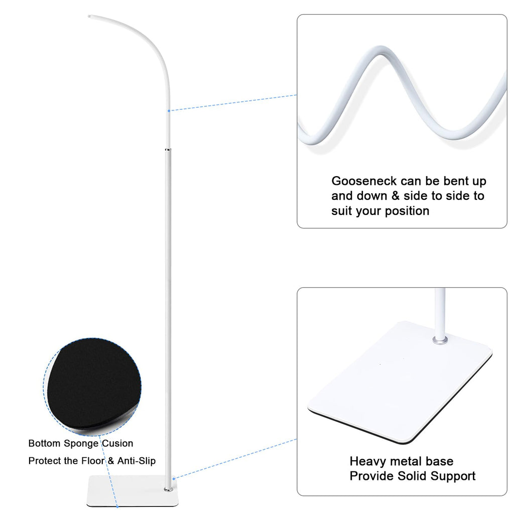 AISVAN Adjustable Height Baby Monitor Floor Stand Holder for Hellobaby HB6560/HB6550 HB65/HB66/HB248 Baby Monitor and Also Compatible with The Nanit Pro Smart Monitor & Flex Stand