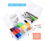 Lemonfilter Snap Button with Snap Pliers Kit, 400 Sets T5 Snap Fastener