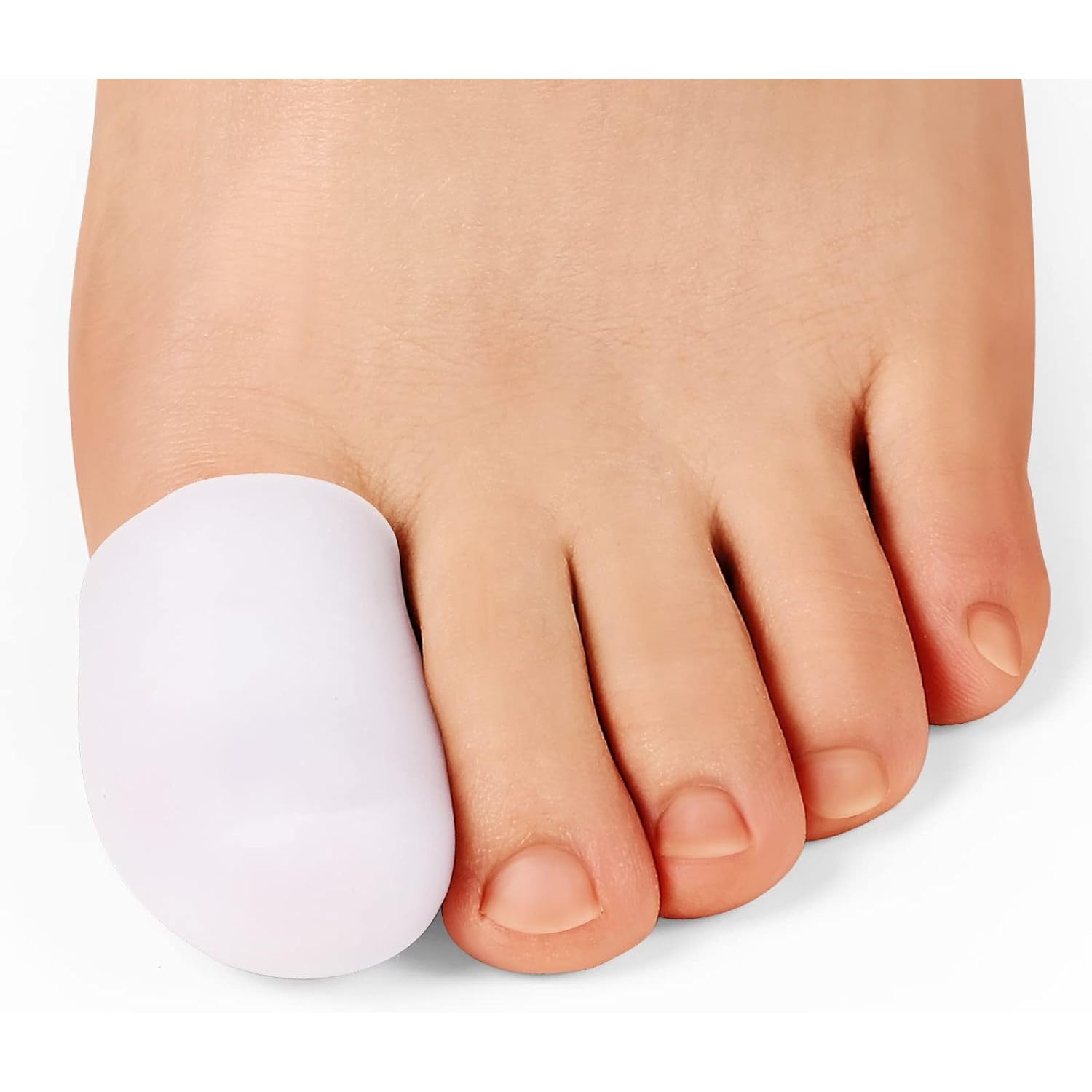 Buy now Bukihome 12 PCS Toe Protectors, Silicone Toe Caps to Cushion Toe Blister, Corn, Callus, Hammer Toes,Great for Running, Walking, Stop Toe Pain (White,Multi-Size) Large White at indiglob india