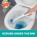 Buy now Scotch-Brite Disposable Toilet Scrubber Refills, Removes Rust & Hard Water Stains, 10 Disposable Refills Blue at indiglob india