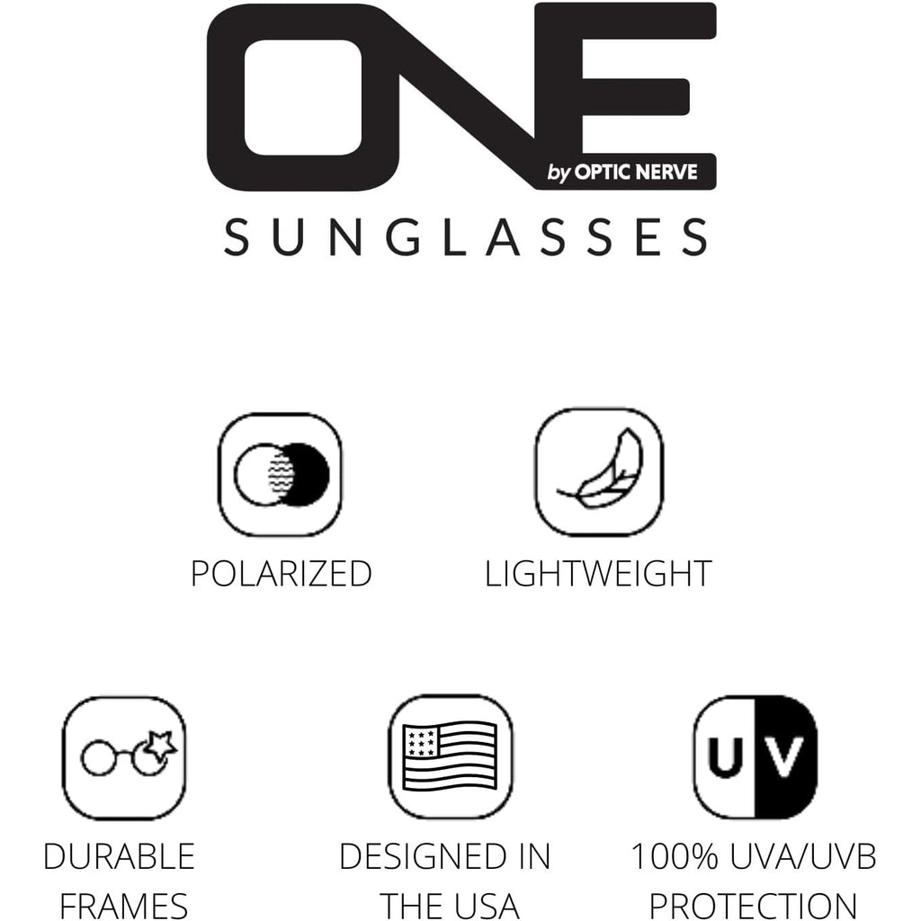 Buy now Optic Nerve - 2022 Premium & Affordable Polarized Sport Sunglasses for Men/Women, Venture Edition with Matte Black Frame/Smoke/Blue Lens at indiglob india