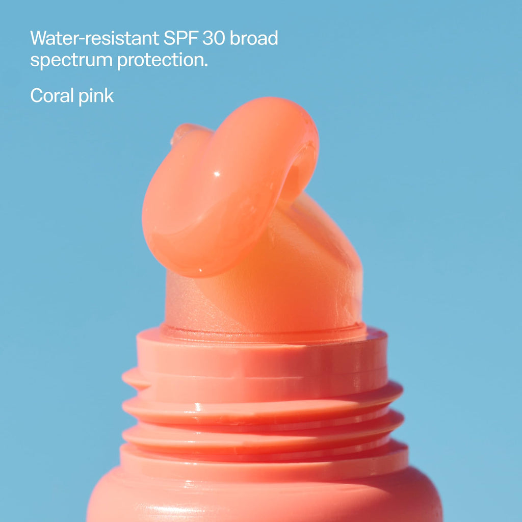 Sun Bum SPF 30 Coconut Sunscreen Lip Balm, Sunset Cove Tinted - 0.5 oz | Broad Spectrum Moisturizing with Aloe and Vitamin E, Vegan, Hawaii 104 Act Compliant (Made without Octinoxate & Oxybenzone)