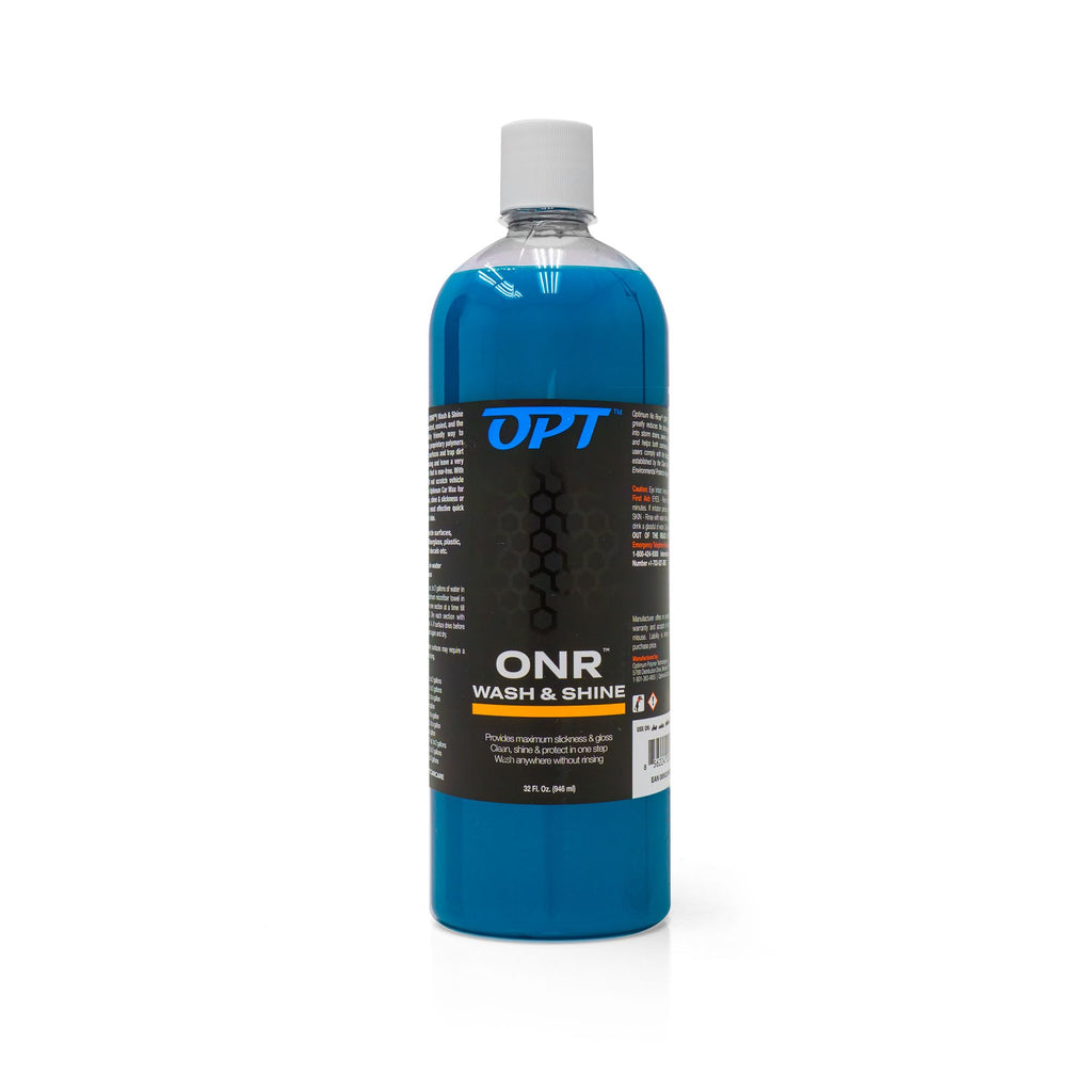 Buy now Optimum No Rinse Wash and Shine Version 5 - ONR Rinseless Car Wash Soap for Auto Detailing, Use On Paint, Ceramic Coatings, Glass, Interior (8 oz) at indiglob india