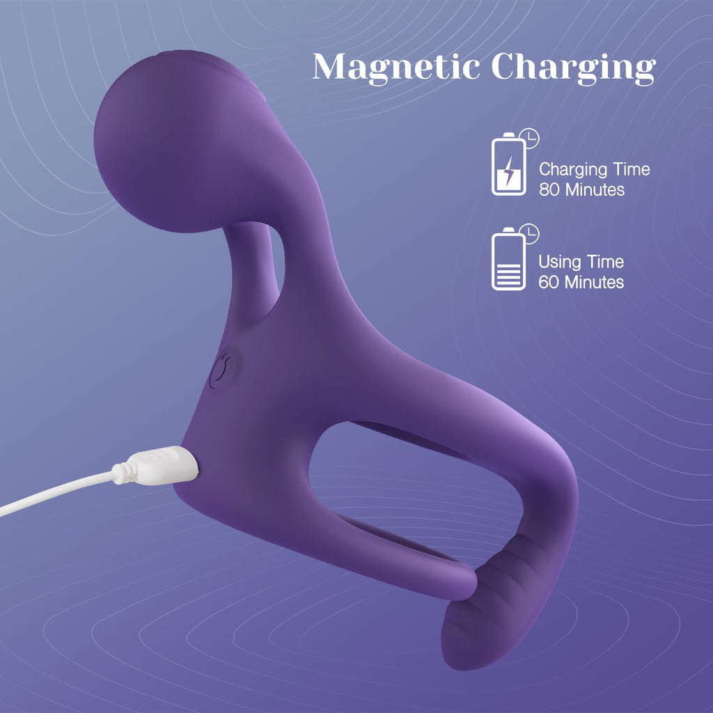 Tracy's Dog Vibrating Cock Ring, Adult Sex Toy Vibrator for Men and Couples