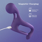 Tracy's Dog Vibrating Cock Ring, Adult Sex Toy Vibrator for Men and Couples