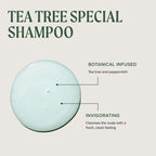 Tea Tree Special Shampoo, Deep Cleans, Refreshes Scalp, For All Hair Types, Especially Oily Hair