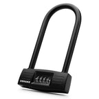 USHAKE Heavy Duty Bike U Lock, Combination Paddle Lock Anti Theft