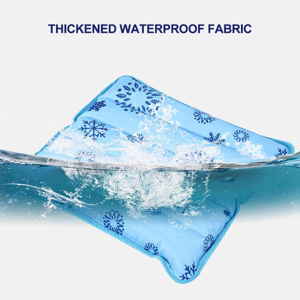 Buy now Cooling Mat, Ice Cool Pillow, Water Filling Ice Cushion Chair Pad, Multifunctional Children Adult Ice Pillow Water Seat Cushion Baby, Children, Student, Office, Car, Travel(#3) at indiglob india