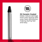 Buy now Revlon Perfect Heat Triple Ceramic Curling Iron | For Silky Smooth Spiral Curls (1/2 in) at indiglob india