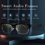 Buy now Smart Glasses Bluetooth-Audio Glasses for Men Women with Alexa, Built-in Mic, Blue Light Filter&Polarized Lenses for All Smart Devices Voice Assistant at indiglob india