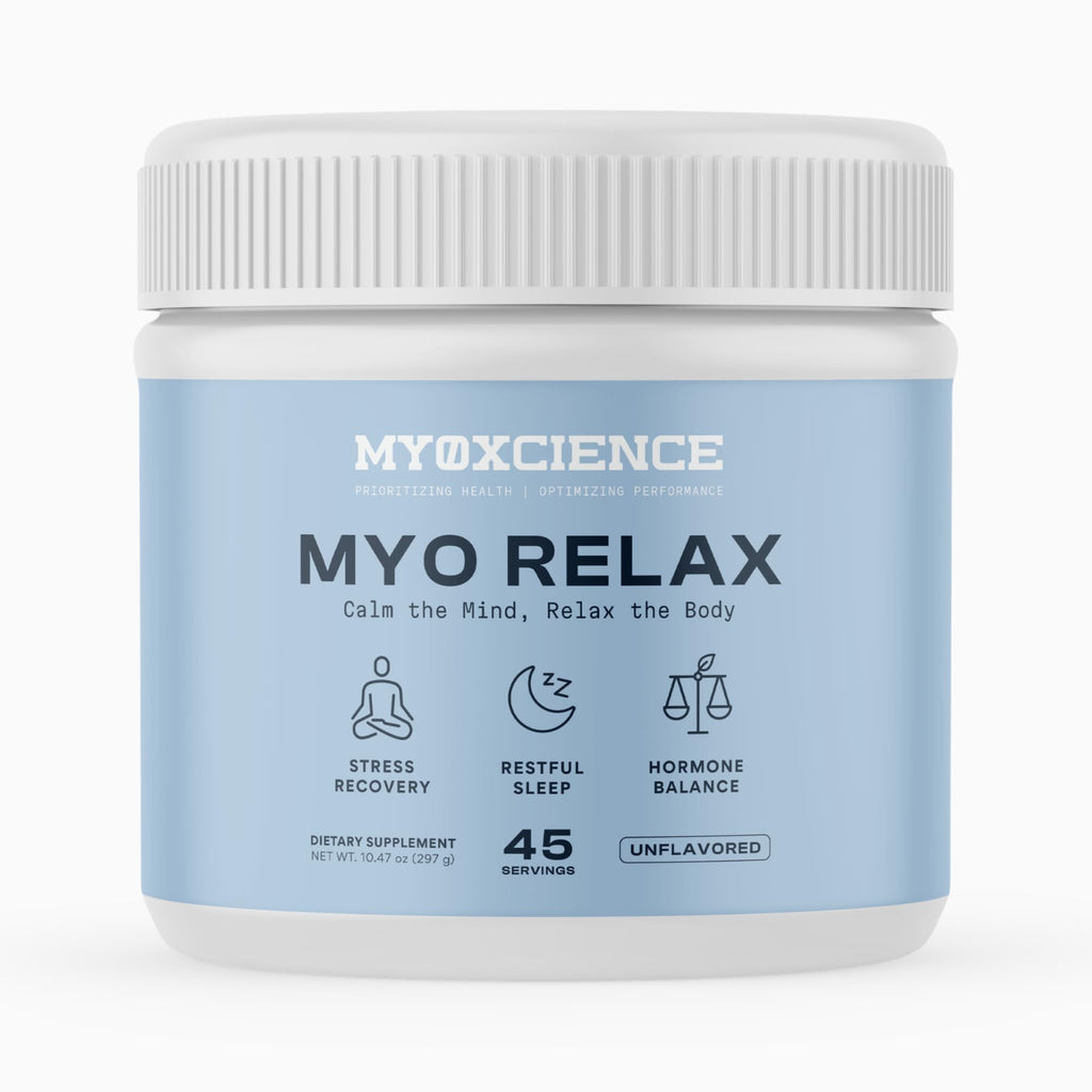 MYOXCIENCE Myo Relax & Calm | Unflavored | 45 Serving Jar