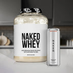 Buy now NAKED Whey 2LB 100% Grass Fed Whey Protein Powder - Only 1 Ingredient, Unflavored Whey Protein, Undenatured, Gluten Free, Soy Free, No GMOs, No Preservatives at indiglob india