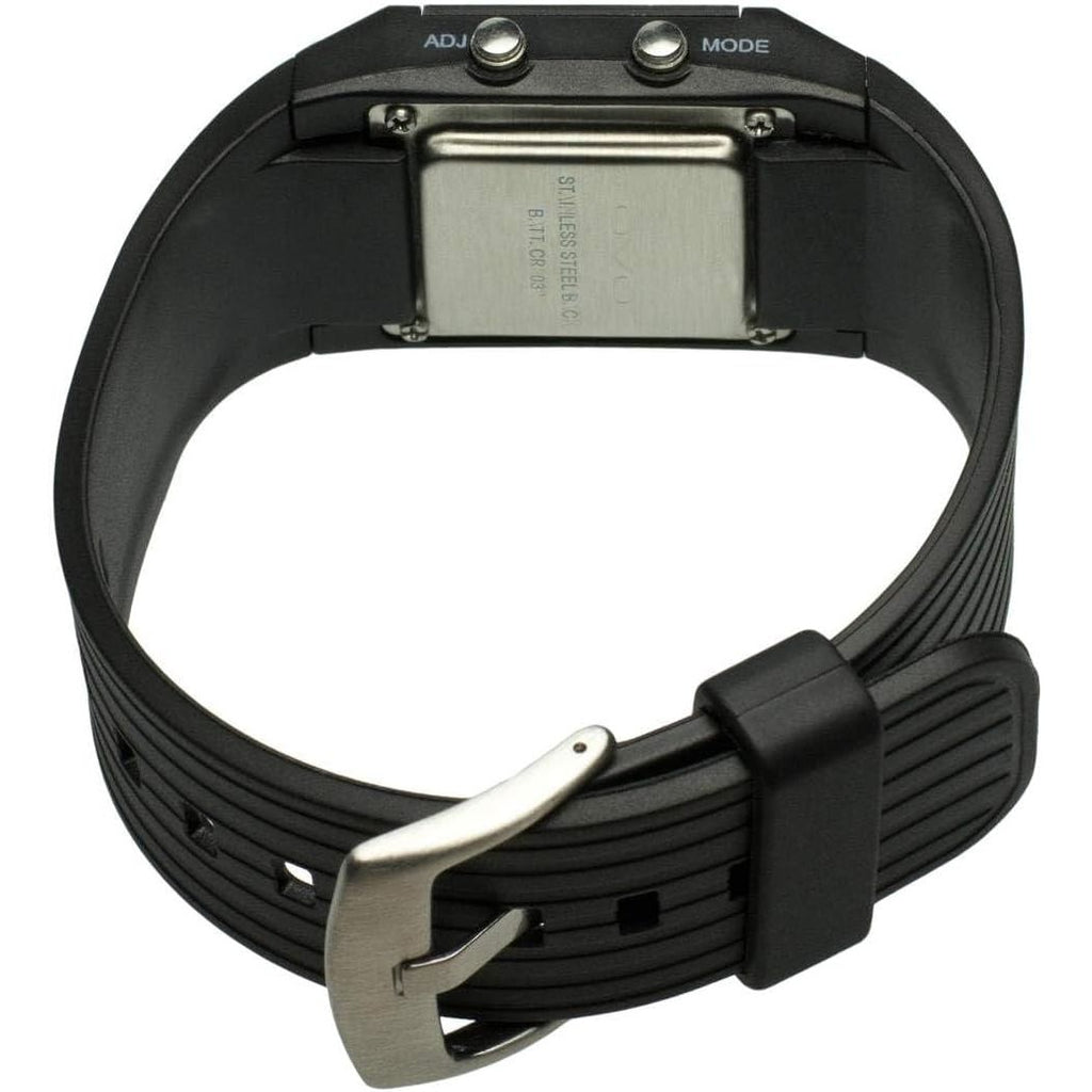 Buy now getDigital Binary Wrist Watch for Professionals with LED Lights - A Black Digital Clock That depicts The time as Binary Code at indiglob india