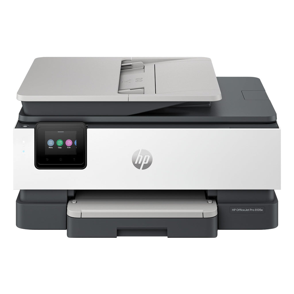 HP OfficeJet Pro 8135e Wireless All-in-One Color Inkjet Printer, Print, scan, Copy, fax, ADF, Duplex Printing Best-for-Home Office, 3 Month Instant Ink Trial Included, AI-Enabled (40Q35A)