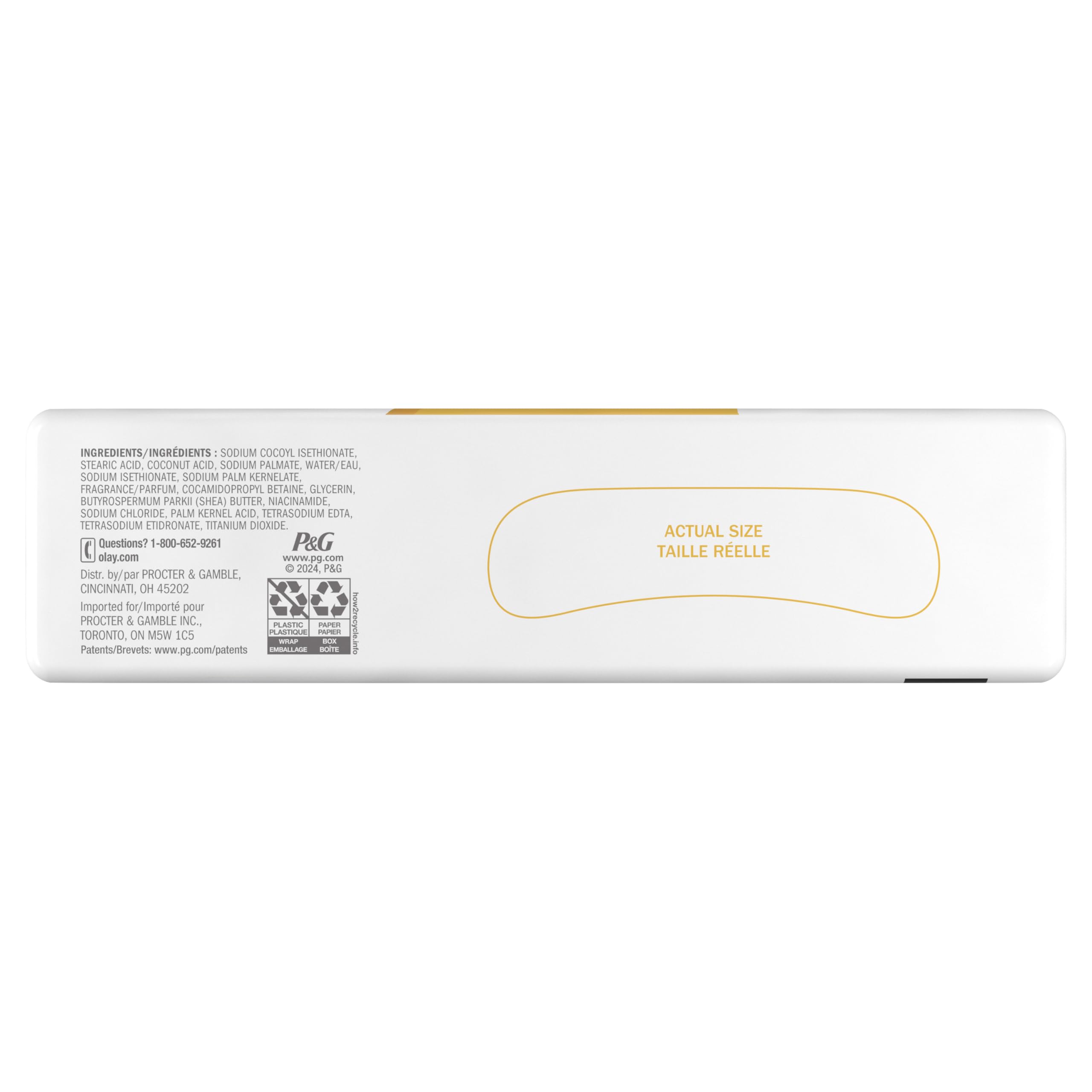 Buy now Olay Beauty Bar, Ultra Moisture,10x More Moisturizers, Nourishing Conditioners, Smooth & Gentle on Skin, Vitamin B3 Complex, For All Skin Types, Shea Butter Scent, 3.17 oz, (Pack of 12) at indiglob india