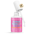 GELPARTY 8ml Brush-On Nail Glue for Press On Nails & Tips, Quick Dry