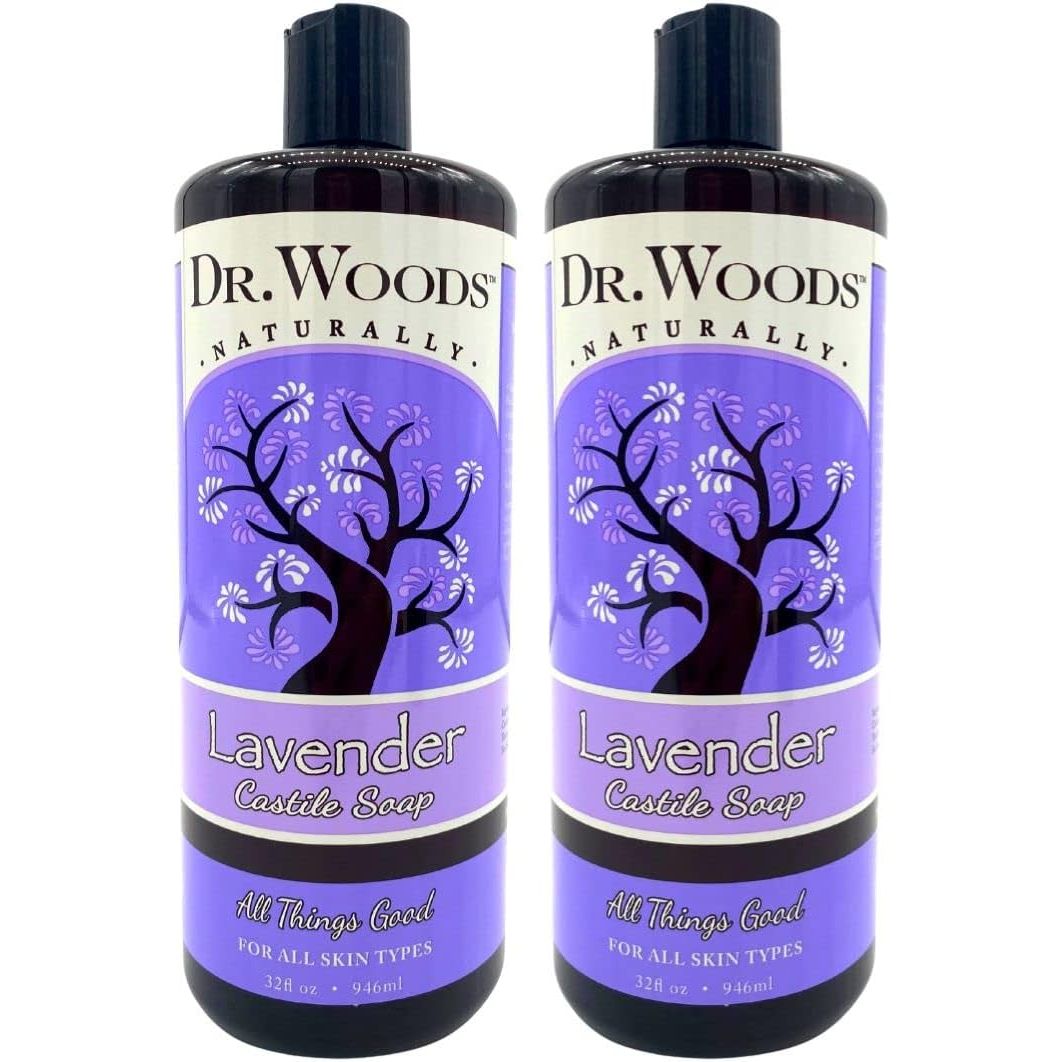 Buy now Dr. Woods Soothing Lavender Castile Soap 32 oz (Pack of 2) at indiglob india