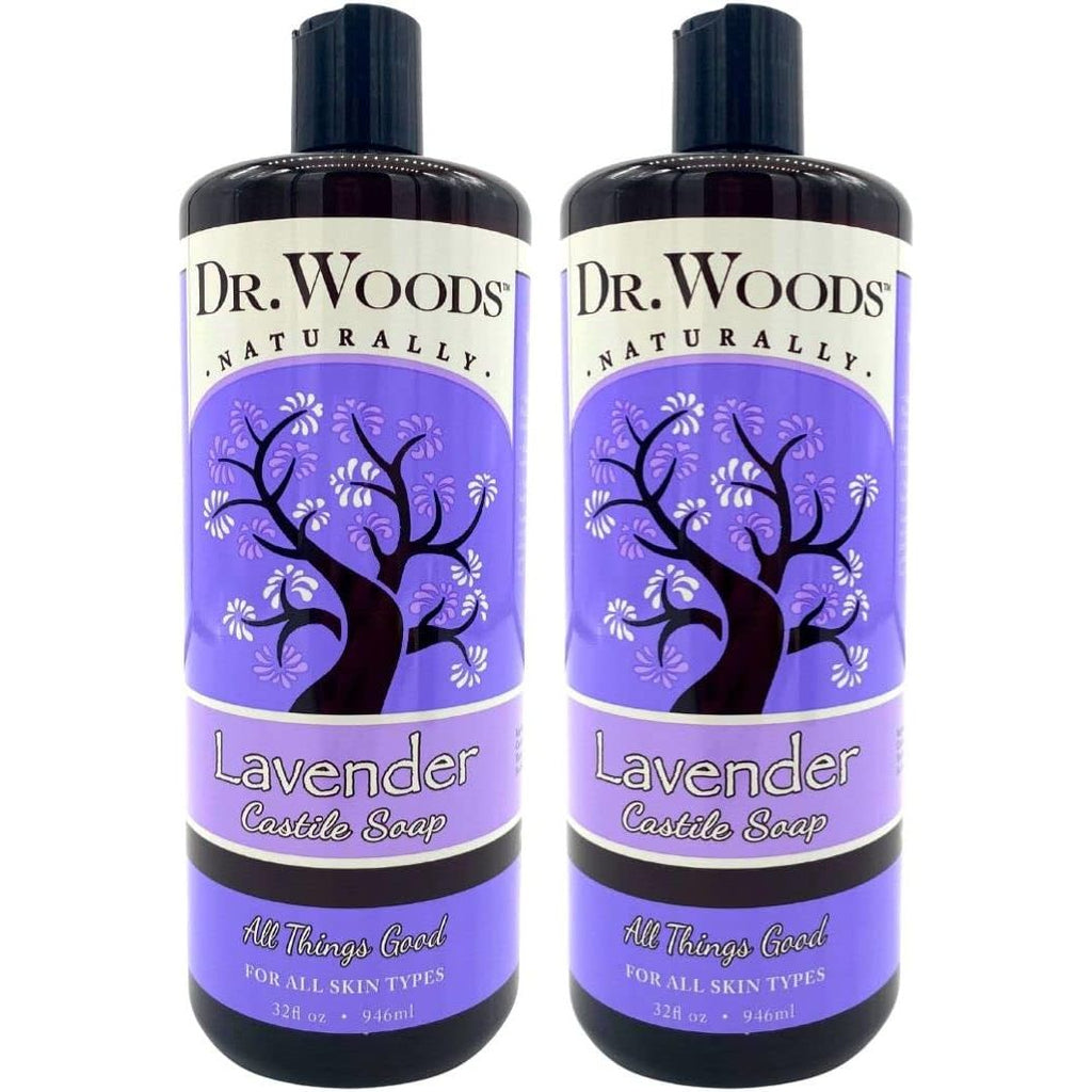 Buy now Dr. Woods Soothing Lavender Castile Soap 32 oz (Pack of 2) Default at indiglob india