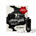 DairyPill Lactase Enzyme Pills for Lactose Intolerance, 18000 FCC, 180 Ct