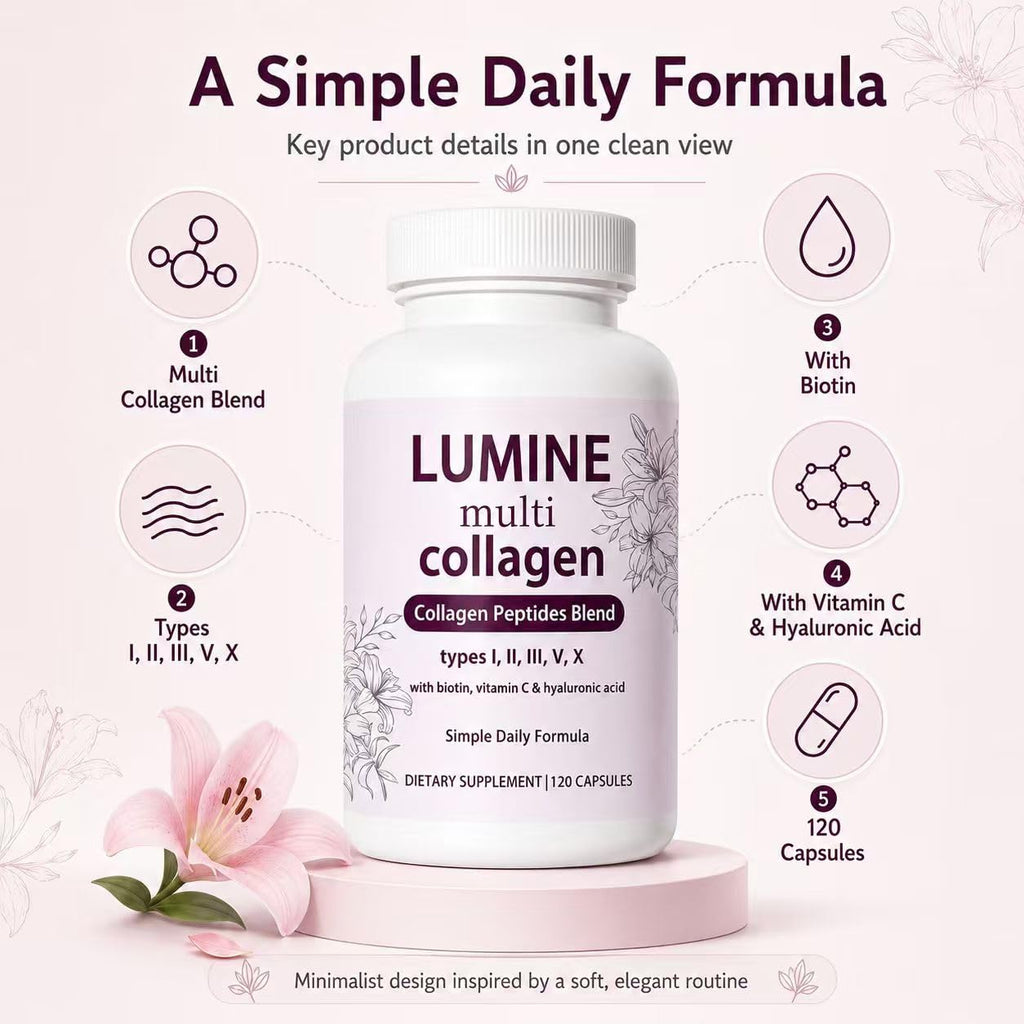 LUMINE Organics Collagen Peptides