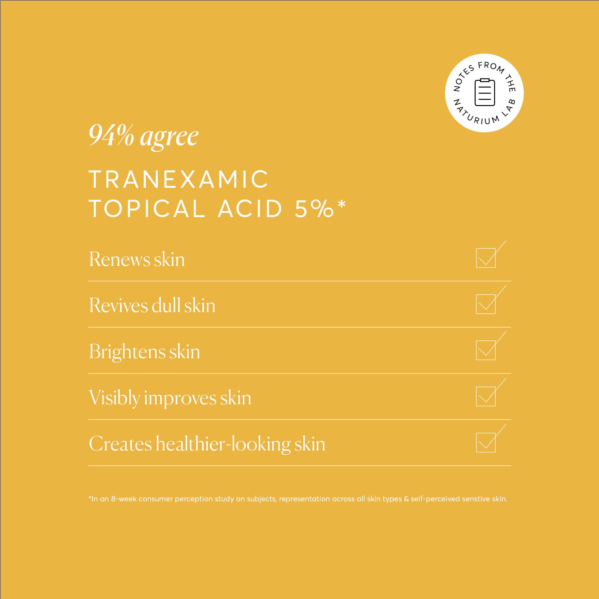 Naturium Tranexamic Topical Acid 5%, Face & Skin Care, 1 fl oz | Serum for Even Tone & Texture, Targets Dark Spots, Boosts Radiance with Kojic Acid, Niacinamide & Licorice Root
