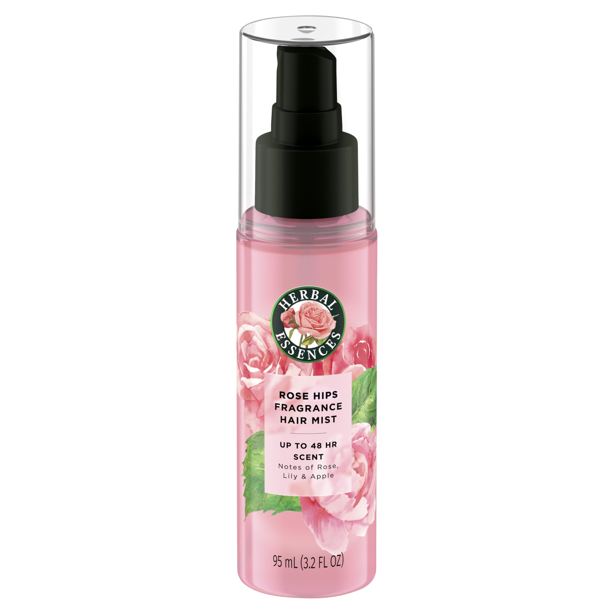 Herbal Essences Hair Perfume for Women, Rose Scent | Hair Mist Fragrance Spray, Frizz Control, 3.2 fl oz, for all Hair Types