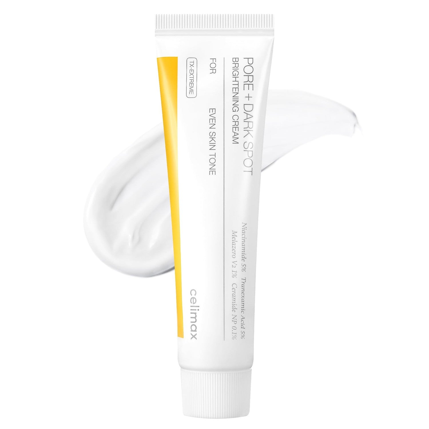 celimax Pore+Dark Spot Brightening Cream, 1.18 fl.oz | Niacinamide, Tranexamic Acid, TXA Cream, Pore Minimizer, Hydrating, Dark Spot Remover for Face, Sensitive Skin