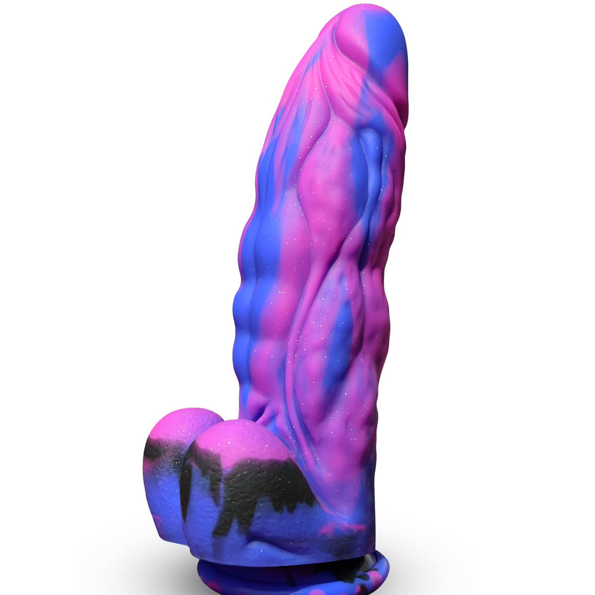 9.5'' Huge Realistic G-Spot Anal Dildo, Ex-Thick (7.5'' Girth), Suction Cup