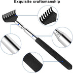 Buy now 2 Pack Portable Extendable Back Scratcher, Stainless Steel Telescoping Back Scratcher with Beautiful Present Packaging at indiglob india