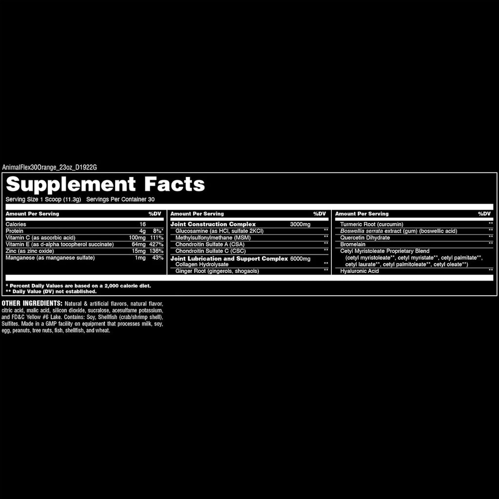 Buy now Animal Flex Powder - Joint Support Supplement for Pain Relief, Repair and Restore Muscles with Turmeric, Glucosamine, Chondroitin, MSM, Collagen and Boswellia, Great Tasting Orange Flavor, 30 Scoops at indiglob india