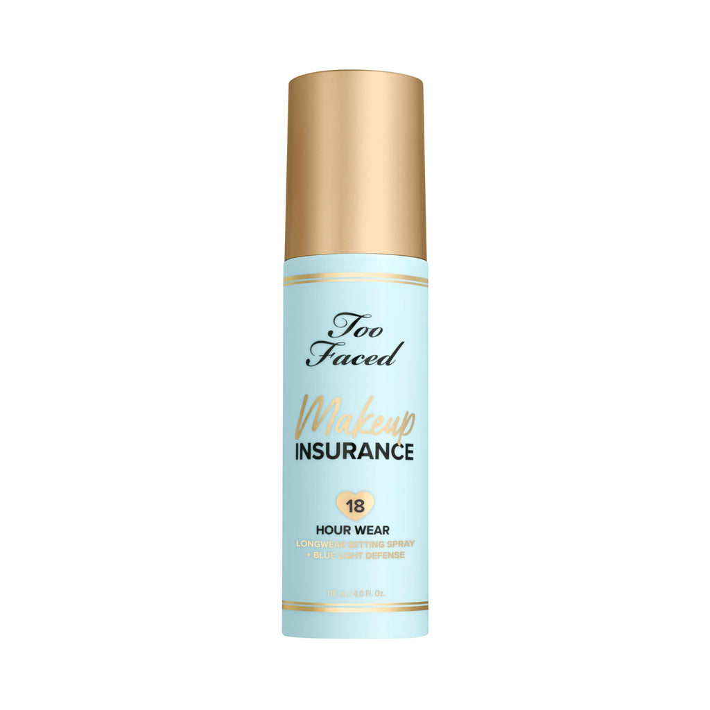 Buy now Too Faced Makeup Insurance Setting Spray | Hydrating, Long Lasting, Vegan + Cruelty Free, 4 Fl Oz at indiglob india