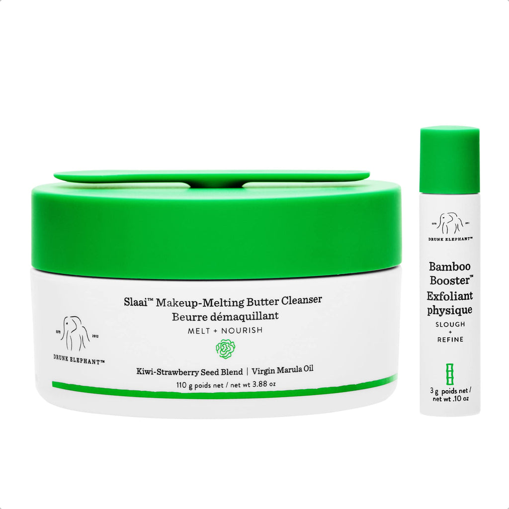Buy now Slaai Makeup Melting Butter Cleanser by Drunk Elephant for Women - 3.8 oz Makeup Remover | Nourishing Balm Cleanser | Removes Makeup & Impurities at indiglob india