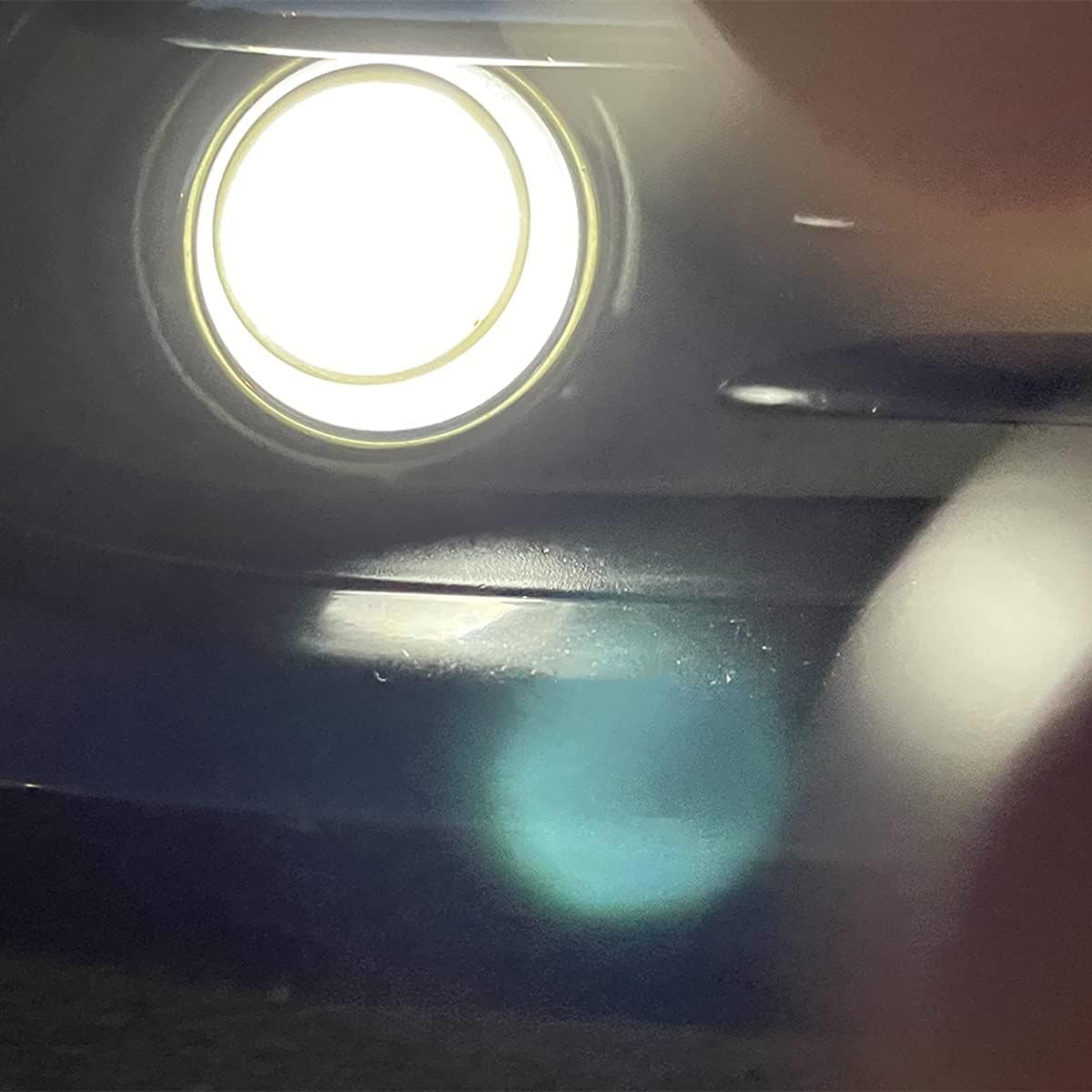 Buy now Alla Lighting Super Bright PSX24W 2504 LED Fog Light Bulbs, 6000K Xenon White 2800Lms 12276 Auto 12V Fog Lamps Replacement 5730 33-SMD LEDs at indiglob india