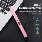 Electric Candle Lighter 2 Pack USB Rechargeable Lighters Plasma Arc Lighter