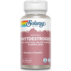 Buy now SOLARAY Once Daily Phytoestrogen - Phyto Estrogen Supplement for Women with Black Cohosh, Dong Quai, Wild Yam, Soy Isoflavones - Women's Health Support - 60-Day Guarantee, 30 Servings, 30 VegCaps 30 Count (Pack of 1) at indiglob india