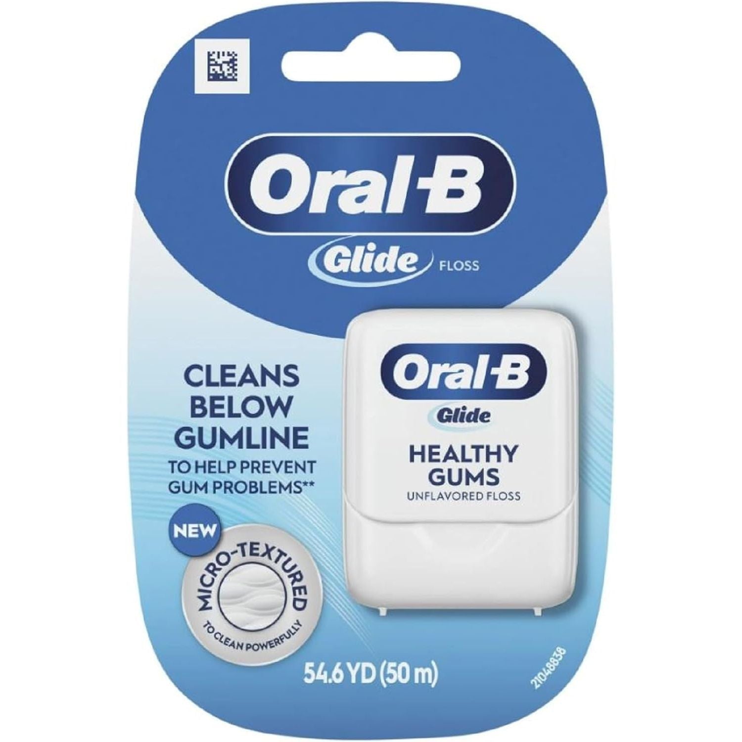 Buy now Oral-B Glide Healthy gums, unflavored floss 50M (Pack of 6) 164 Foot (Pack of 6) at indiglob india