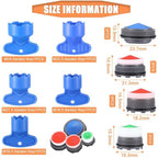 Buy now BBTO 12 Pieces Faucet Aerator Replacement for Sink and 5 Pieces Faucet Aerator Key Wrenches Removal Tool M 16.5 mm 18.5 mm 21.5 mm 24 mm High Low Flow Restrictor for Bathroom Kitchen at indiglob india