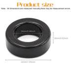 Buy now 5pcs 42X24X16mm Toroid Core,Ferrite Rings Toroid Core Iron (Black) at indiglob india