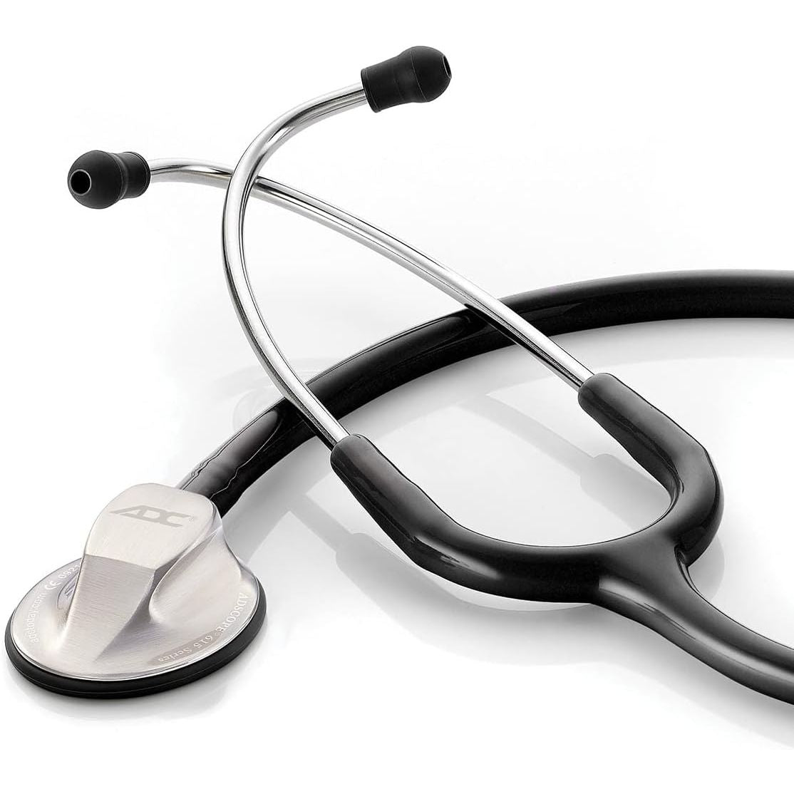 Buy now ADC Adscope 615 Platinum Sculpted Clinician Stethoscope with Tunable AFD Technology, Tactical Adult Black at indiglob india