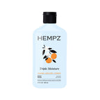 Hempz Triple Moisture Body Wash - Grapefruit & Peach - Hydrating for Sensitive Skin, Scented, Exfoliating with Shea Butter, Pure Hemp Seed Oil, and Algae for Sensitive Skin - 17 fl oz