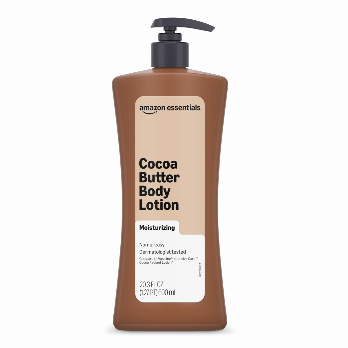 Amazon Essentials Cocoa Butter Body Lotion, Lightly Scented, 20.3 Fl Oz, Pack of 1 (Previously Amazon Basics)