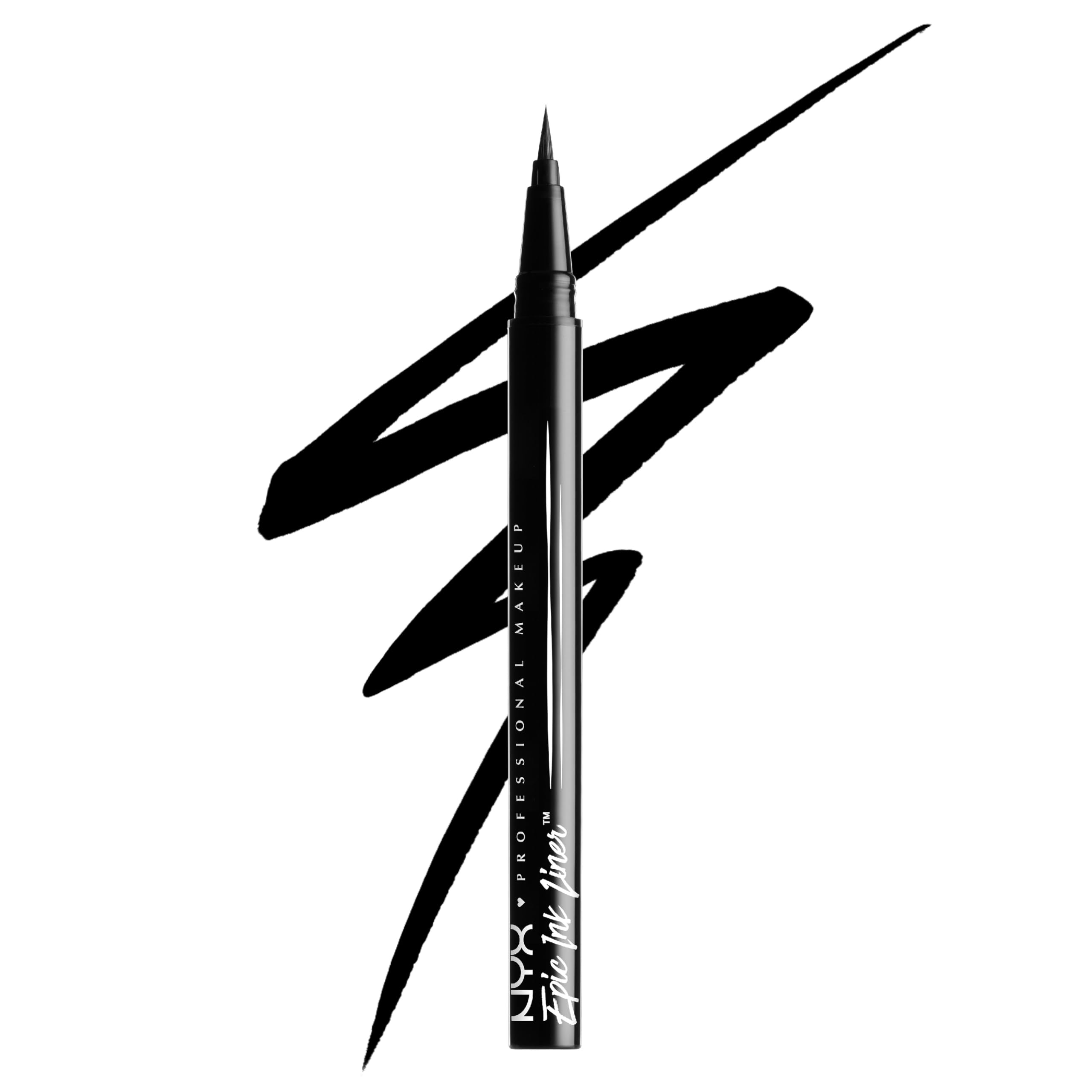 Buy now NYX PROFESSIONAL MAKEUP Epic Ink Liner, Waterproof Liquid Eyeliner with Vegan Formula - Dark Chocolate (Dark Brown Matte) 01 Black (B074Y8LM6T) at indiglob india