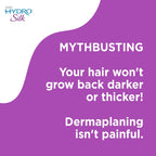 Buy now Schick Hydro Silk Dermaplaning Wand, Dermaplaning Tool for Face | Dermaplane Razor for Women Face, Eyebrow Razor, Peach Fuzz Remover, Includes 1 Weighted Metal Handle with 6 Refill Blades at indiglob india