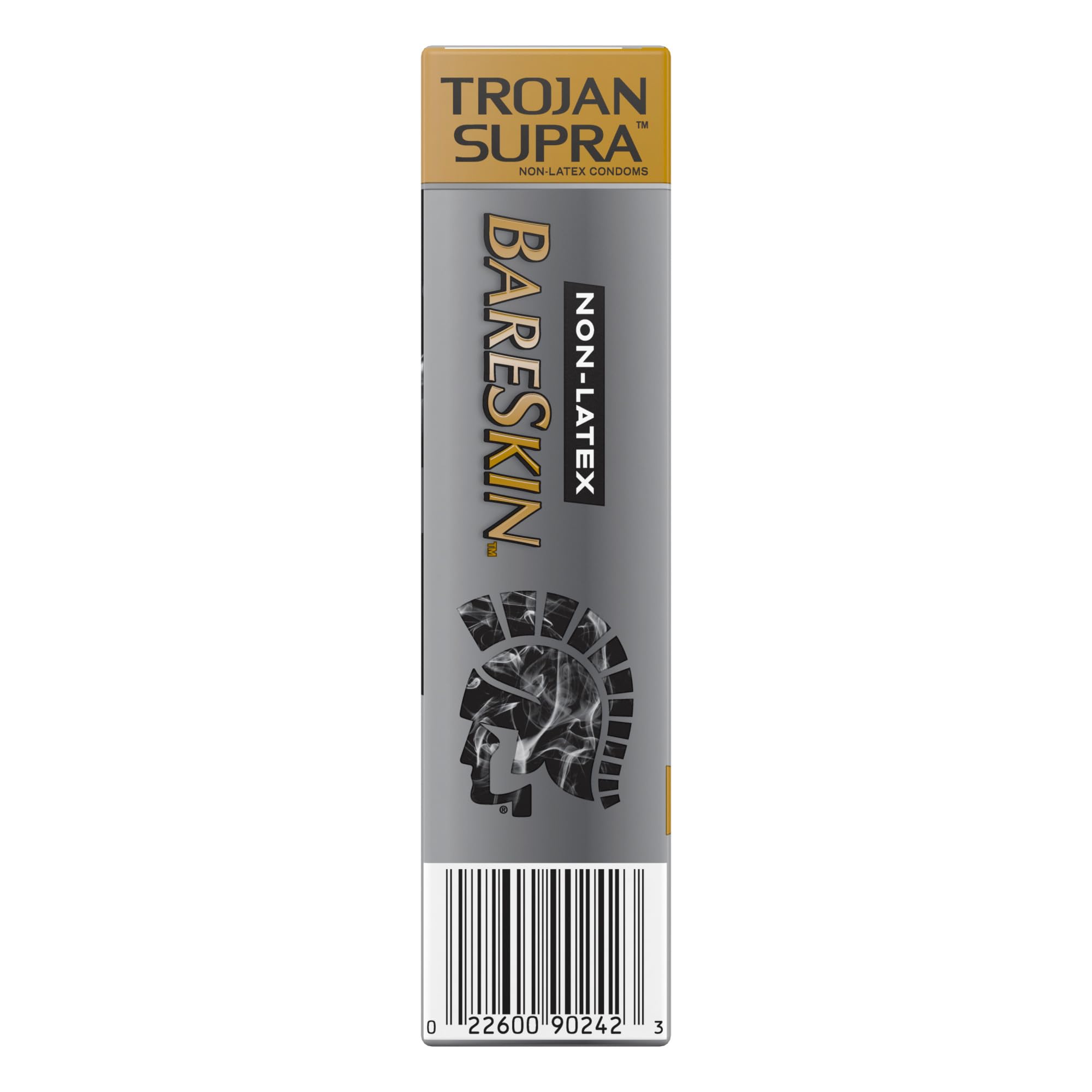 Buy now Trojan Supra Non-Latex Bareskin Lubricated Condoms, 6 ct at indiglob india