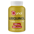 Qunol Ubiquinol 100mg, Powerful Antioxidant for Heart Health, 120 Softgels | #1 Cardiologist Recommended Supplement for Heart Health, Coenzyme Q10 Supplement to support Vascular Health & Cellular Energy