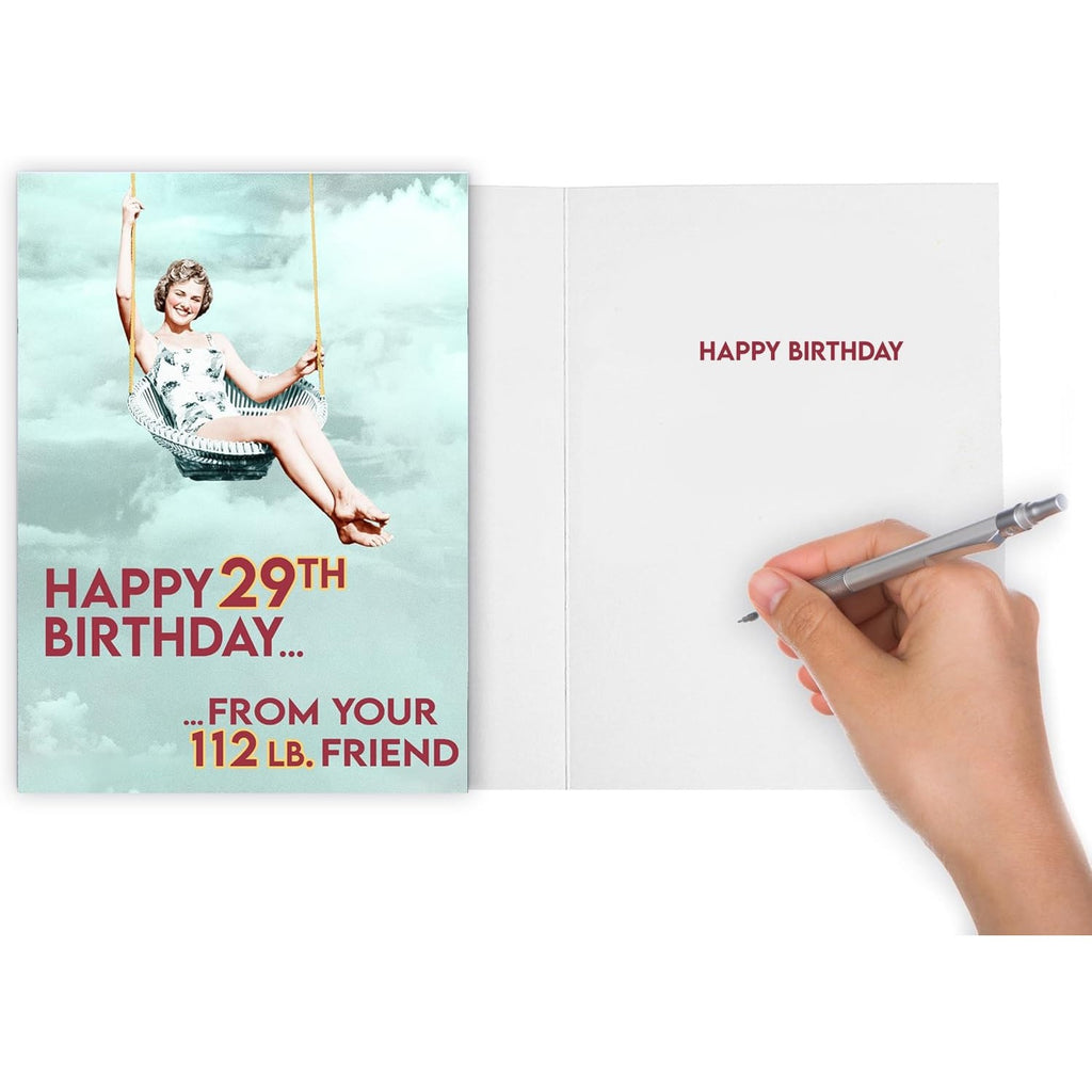 Funny Birthday Card for Women, Friends! Shared Woman-to-Woman Age Humor
