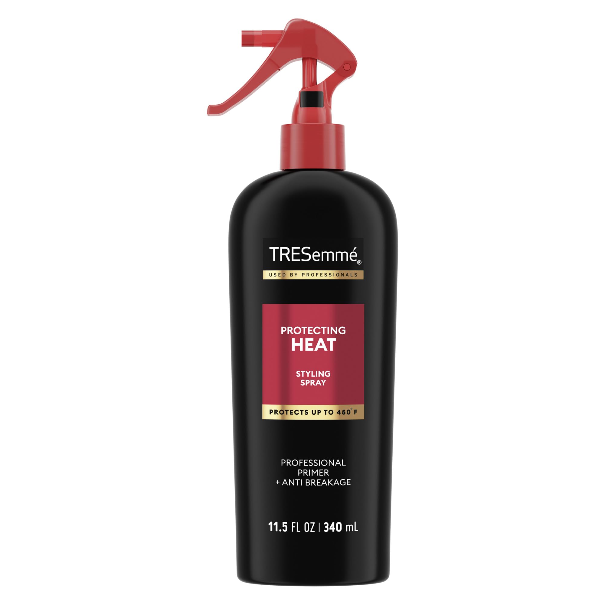 TRESemmé Styling Spray Protecting Heat for Taming Frizz & Reducing Breakage, with Protection up to 450°, 11.5 Fl Oz