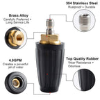 AURORA CAR Pressure Washer Tips Turbo Nozzle Pressure Washer 4000 PSI Max